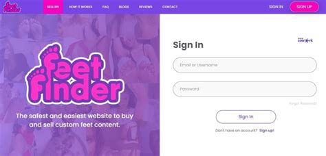 Login or Sign Up on FeetFinder 